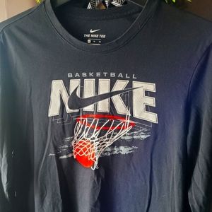 Xl Black Nike Basketball long sleeve tee